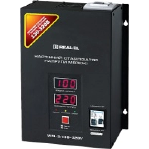 Estabilizador de tensión REAL-EL WM-5/130-320V