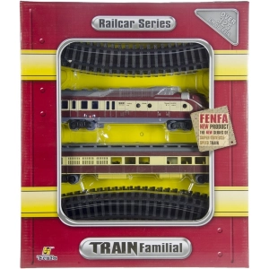 Auto Track/Ferrocarril Fenfa Railcar Series Train Familial 1601B-5B