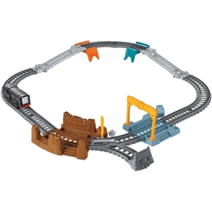 Seguimiento automático/ferrocarril Fisher ​​Price 3-in-1 Track Builder Set