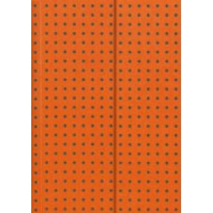 Bloc de notas Paper-Oh Ruled Notebook Circulo A6 Orange