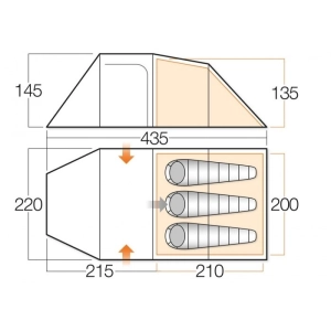 Vango Beta 350XL