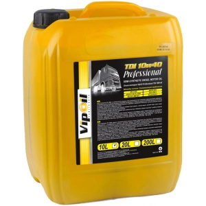 Aceite de motor VipOil Professional TDI 10W-40 10L