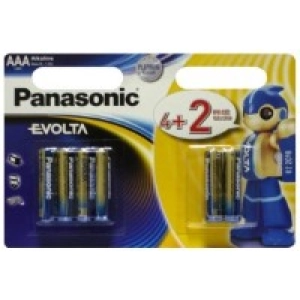 Acumulador / batería Panasonic Evolta 6xAAA