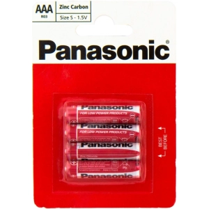 Acumulador / batería Panasonic Red Zink 4xAAA