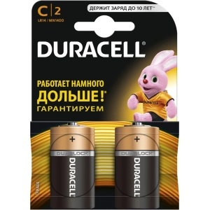 Acumulador / batería Duracell 2xC MN1400