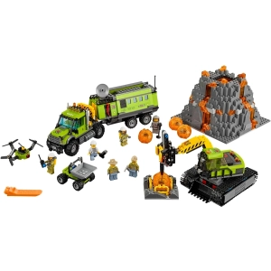 Constructor Lego Volcano Exploration Base 60124