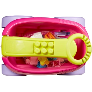 MEGA Bloks Block Scooping Wagon Pink CNK33