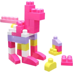 Constructor MEGA Bloks Big Building Bag (Pink) DCH62