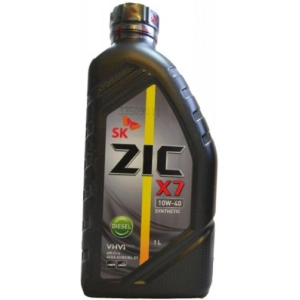 Aceite motor ZIC X7 10W-40 Diesel 1L