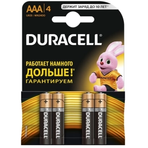 Acumulador / batería Duracell 4xAAA MN2400