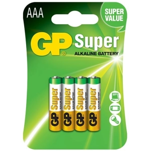 Acumulador / batería GP Super Alkaline 4xAAA