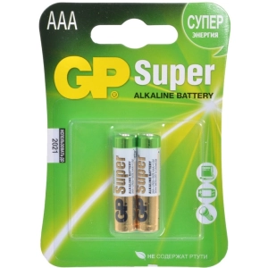 Acumulador / batería GP Super Alkaline 2xAAA