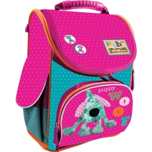 Mochila escolar 1 Veresnya H-11 Fabric Animals