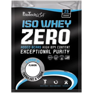 Proteína BioTech Iso Whey Zero 0,025 kg