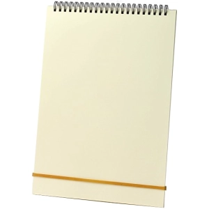 Bloc de notas MIVACACH Plain Notebook Vanilla A4