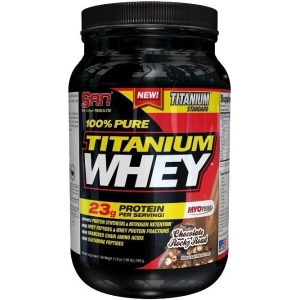 Proteína SAN 100 % Pure Titanium Whey 0,907 kg