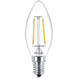 Bombilla Philips LED Filament B35 2.3W 2700K E14