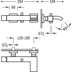 Grifo Tres Cuadro-tres 10717002