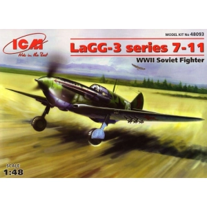 Maqueta ICM LaGG-3 series 7-11 (1:48)