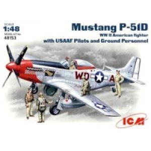 Maqueta ICM Mustang P-51D (1:48)