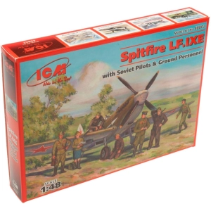 Kit de construcción ICM Spitfire LF.IXE (1:48)