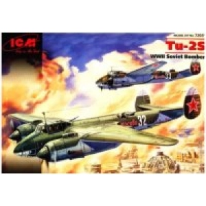 Kit de construcción ICM Tu-2S (1:72)