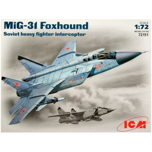 Maqueta ICM MiG-31 Foxhound (1:72)