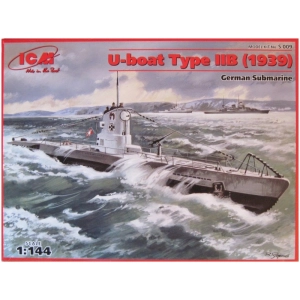 Maqueta ICM U-Boat Type IIB (1939) (1:144)