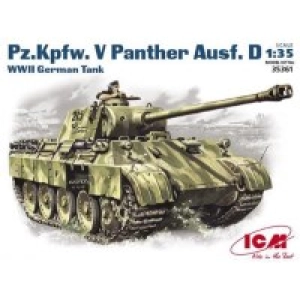 Construir modelo ICM Pz.Kpfw.V Panther Ausf.D (1:35)