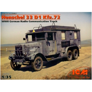 Maqueta ICM Henschel 33 D1 Kfz.72 (1:35)