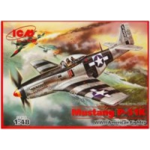 Maqueta ICM Mustang P-51K (1:48)