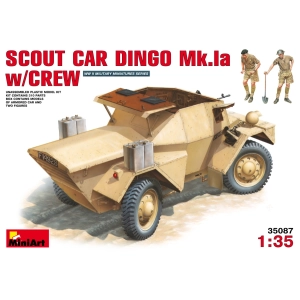 Maqueta MiniArt Scout Car Dingo Mk.1a w/Crew (1:35)