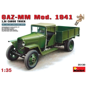 Construir modelo MiniArt GAZ-MM Mod. 1941 Cargo Truck (1:35)