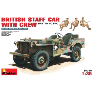 Montaje modelo MiniArt Staff Car w/Crew (1:35)