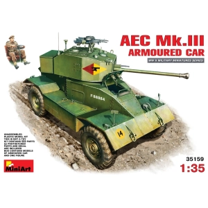 Kit de construcción MiniArt AEC Mk.III Armoured Car (1:35)