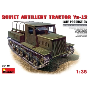 Maqueta MiniArt Ya-12 Soviet Artillery Tractor (Late) (1:35)