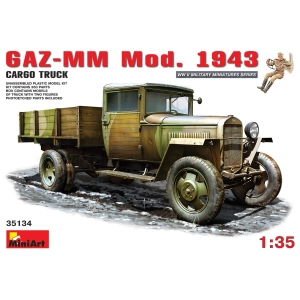 Construir modelo MiniArt GAZ-MM Mod. 1943 Cargo Truck (1:35)