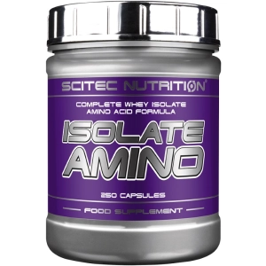 Aminoácidos Scitec Nutrition Isolate Amino 250 cap