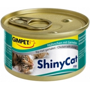 Comida para gatos Gimpet Adult Shiny Cat Chicken/Shrimps 0,07 kg