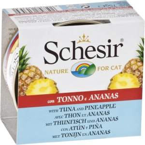 Comida para gatos Schesir Adult Canned Tuna/Pineapple 0,075 kg