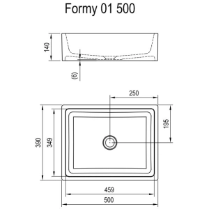 Ravak Formy 01 500