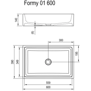 Ravak Formy 01 600