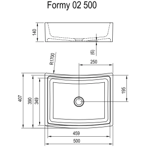 Ravak Formy 02 500