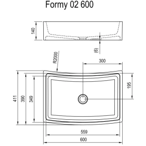 Ravak Formy 02 600