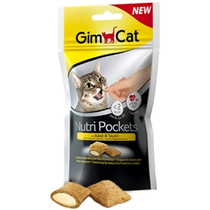 Comida para gatos Gimpet Adult Nutri Pockets Cheese/Taurine 0,06 kg