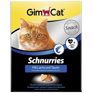 Comida para gatos Gimpet Adult Schnurries Salmon/Taurin 650