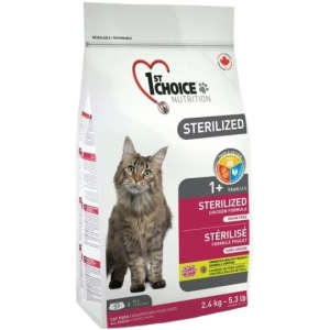 Comida para gatos 1º Choice Sterilized 2,4 kg