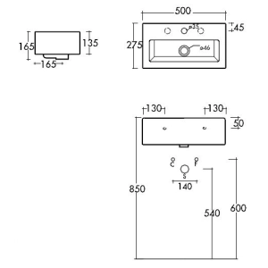 ArtCeram Fuori Box 80 TFL026