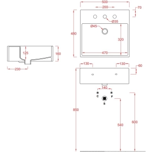 ArtCeram Quadro QUL002