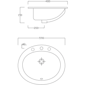 ArtCeram Eolo ELL001